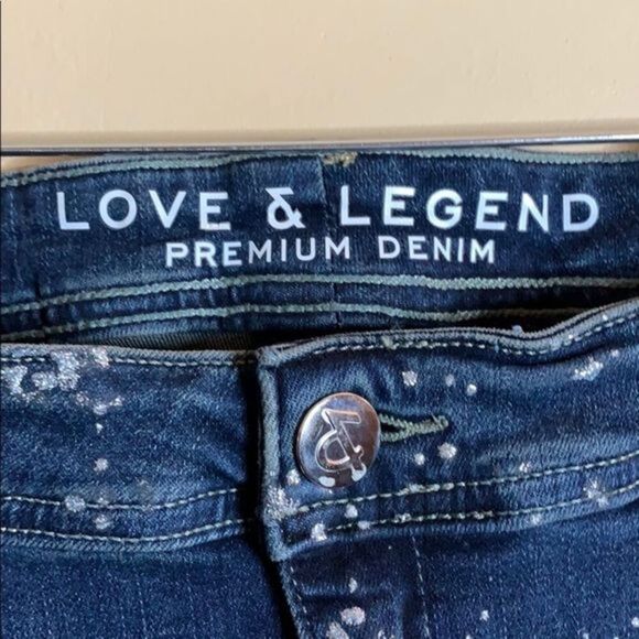 Love & Legend Blue Skinny Jeans NWT - Picture 2 of 7